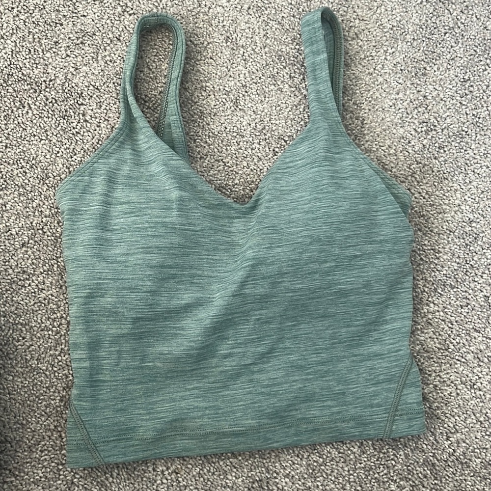 lululemon athletica Green Tank Top